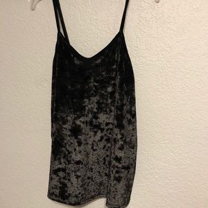 Velvet tank top